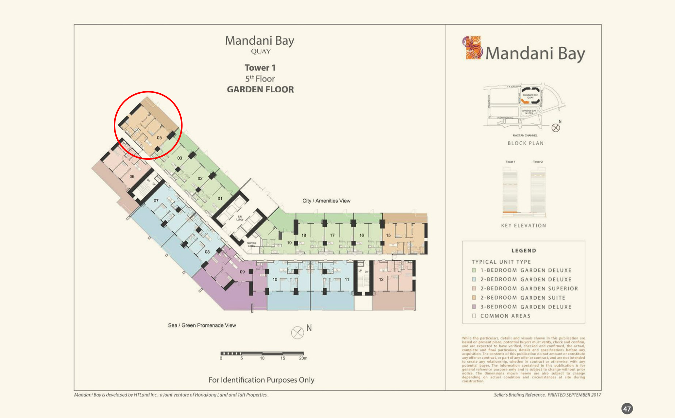 Mandani Bay Quay Phase2 Tower1 5fl 2br Garden Suite-2