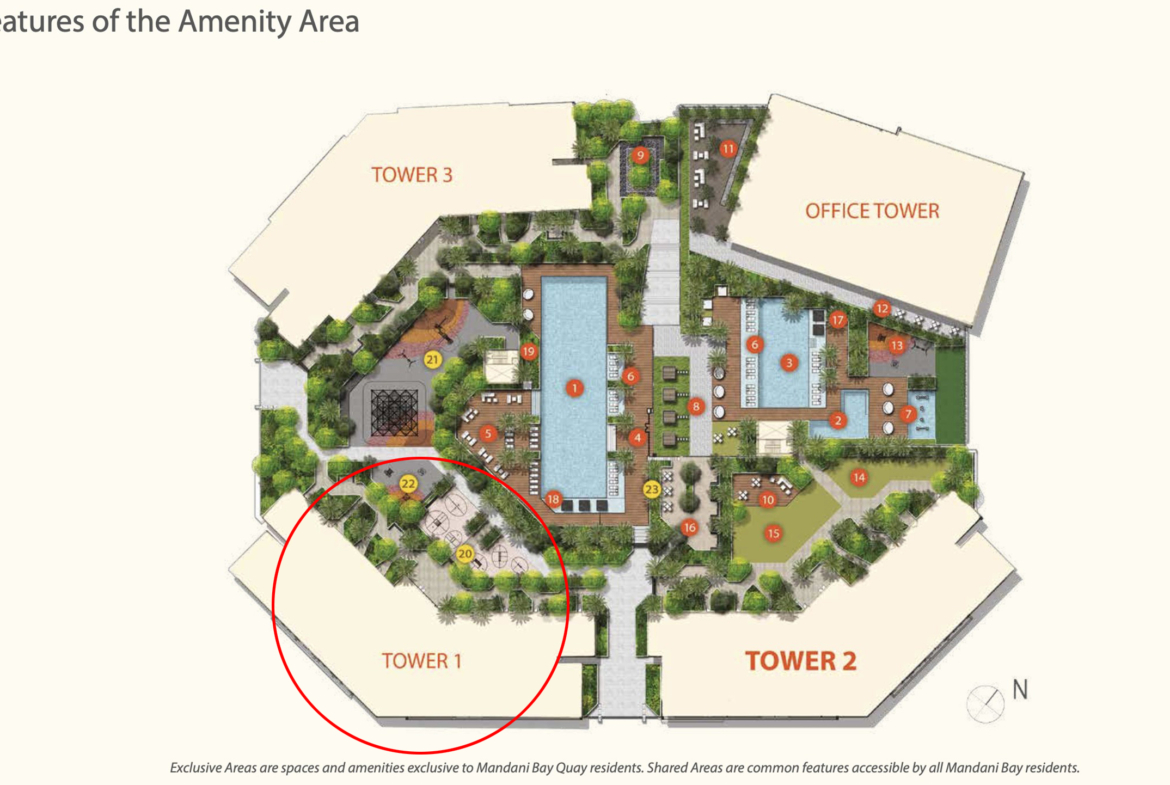 Mandani Bay Quay Phase2 Tower1 5fl 2br Garden Suite-3